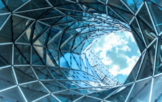 Struttura moderna acciaio vetro Massimiliano Fuksas fiera Milano Rho